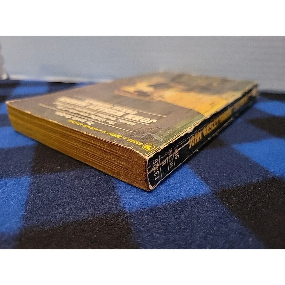 JOHN WESLEY HARDIN: TEXAS GUNMAN By Lewis Nordyke 1967 Paperback RARE 1st Bantam
